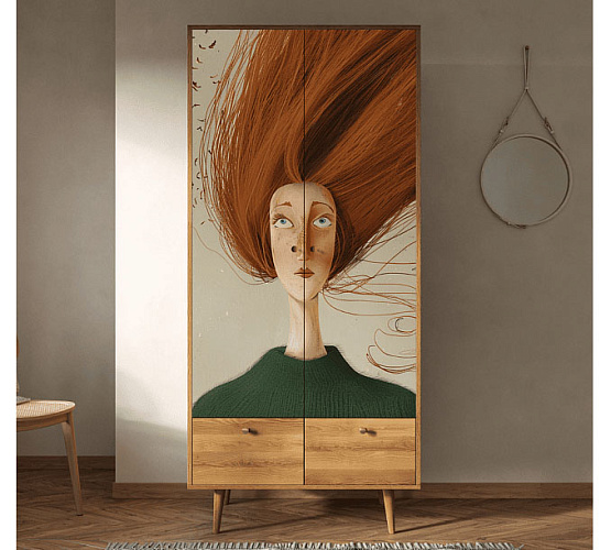 Фото Шкаф двухстворчатый Berber Art1