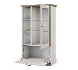 Шкаф с витриной TOSCANA NEW 1V1D3N