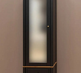 Шкаф для прихожей Пенни Блэк с зеркалом