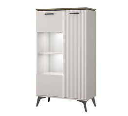 Фото Шкаф VINATI с витриной 1V1D P