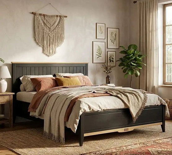 Фото Кровать двуспальная Пенни Блэк