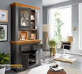 Комод буфета 2 двери 2 ящика Форест Графит
