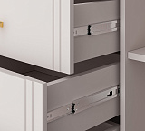 Шкаф с витриной Джали однодверный