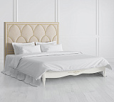 Кровать двуспальная Romantic Gold R676/R678 с мягким изголовьем
