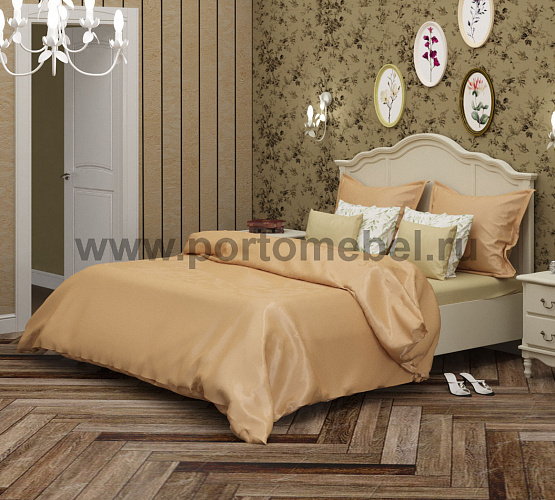 Фото Кровать двуспальная Верден с низким изножьем