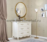 Зеркало круглое большое Romantic Gold