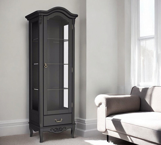 Фото Витрина стеклянная Marlette с зеркалом