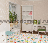 Стеллаж Амелия с дверками