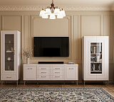 Шкаф с витриной Гориция НСМ однодверный