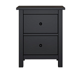 Тумба прикроватная 2 ящика HEMNES Кымор