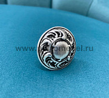 Шкаф трехдверный Silvery Rome с 4 ящиками