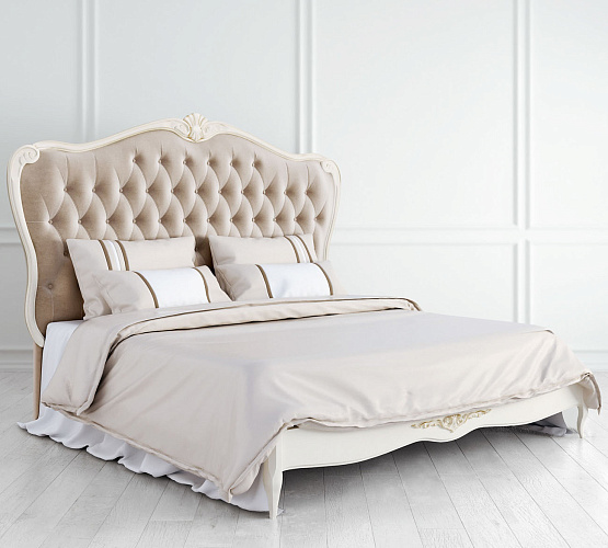 Фото Кровать двуспальная Atelier A526/A528 с мягким изголовьем
