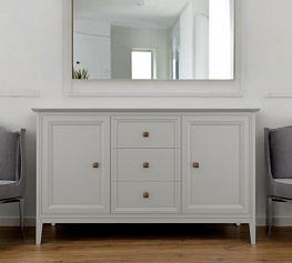 Фото Комод широкий Tesoro 3 ящика и 2 двери