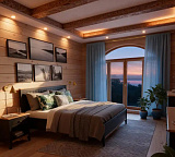 Кровать двуспальная Пенни Блэк