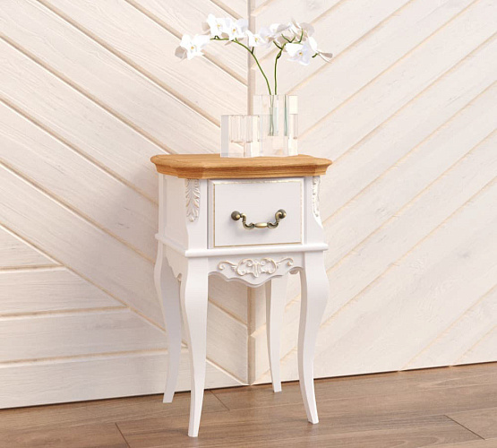 Фото Тумба узкая Marlette WOOD 1 ящик