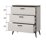 Комод VINATI 3S