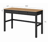 Стол письменный 121х47х75 HEMNES Кымор Стол письменный 121х47х75 HEMNES Кымор