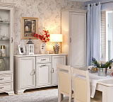 Шкаф однодверный 1D2S TIFFANY (вудлайн кремовый)