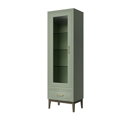 Фото Шкаф с витриной Гориция НСМ однодверный