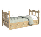 Кровать односпальная Алёнка