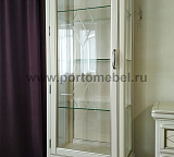 Шкаф с витриной Софи СКМ-004-56(-01)