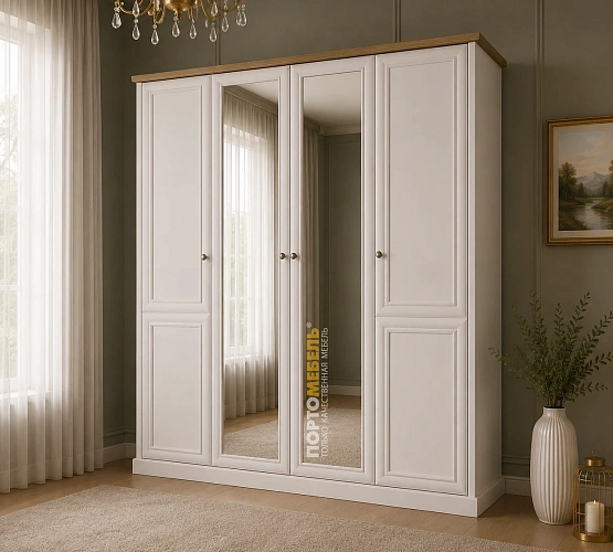 Фото Шкаф четырехстворчатый TOSCANA NEW 4DG Z