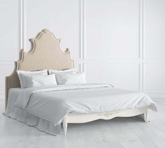 Фото Кровать двуспальная Romantic Gold R696/R698 с мягким изголовьем