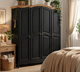 Фото Шкаф четырехдверный Marlette WOOD Прованс
