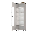 Шкаф VINATI с витриной 1V