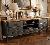 Тумба ТВ широкая Marlette WOOD Прованс