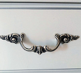 Комод 8 ящиков Silvery Rome узкий