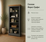 Стеллаж Форест Графит