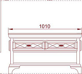 Стол журнальный Софи СКМ-004-40
