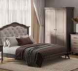 Кровать двуспальная Ballette 316/318 с мягким изголовьем