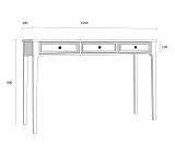 Стол консольный Квадро-С 03