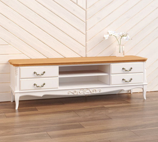 Фото Тумба ТВ широкая Marlette WOOD