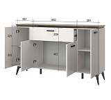 Тумба VINATI 4D1S