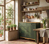 Комод буфета NN Пенни Грин