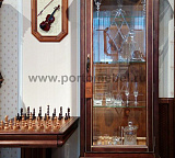 Шкаф с витриной Софи СКМ-004-56(-01)