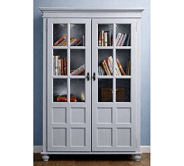 Фото Сервант Бьерт 1-69 серый жемчуг с патиной