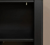 Шкаф для прихожей Пенни Блэк с зеркалом