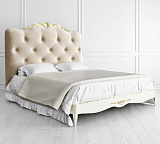 Кровать двуспальная Romantic Gold R714D/R716D/R718D с мягким изголовьем