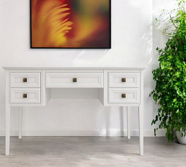 Фото Стол письменный Tesoro фрезеровка по кругу