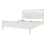 Кровать двуспальная Грация с пуговицами