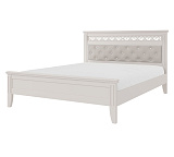 Кровать двуспальная Грация со стразами