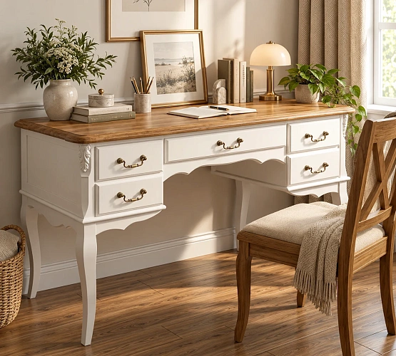 Фото Кабинетный стол Marlette WOOD Прованс В702