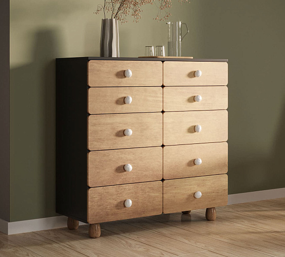 Фото Большой комод с ящиками Сплит SP18