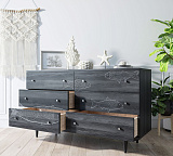 Комод Boho 6 ящиков с рыбами