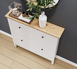 Тумба для обуви 4 ящика HEMNES Кымор