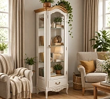 Витрина стеклянная Marlette WOOD Прованс